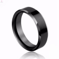 Wholesale Hand Made Fashionable Black Flat Ladies Rings For Women